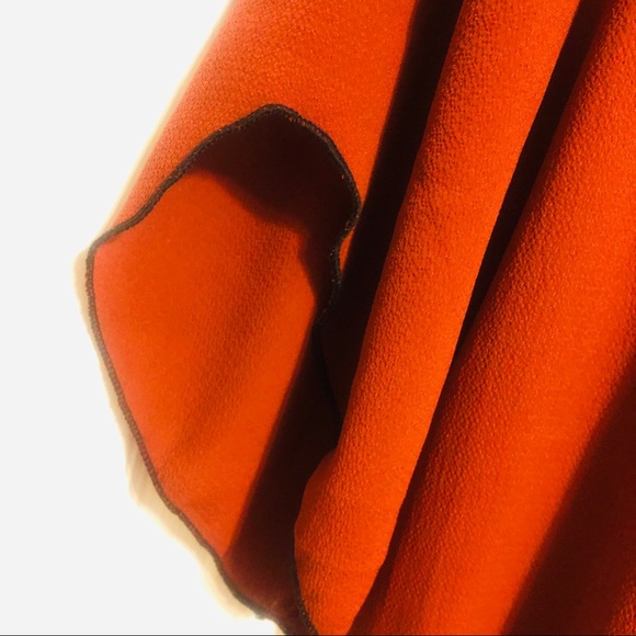 Ashley Stewart Rust/Black Trim Sheer Dress 22/24 - Picture 3 of 8